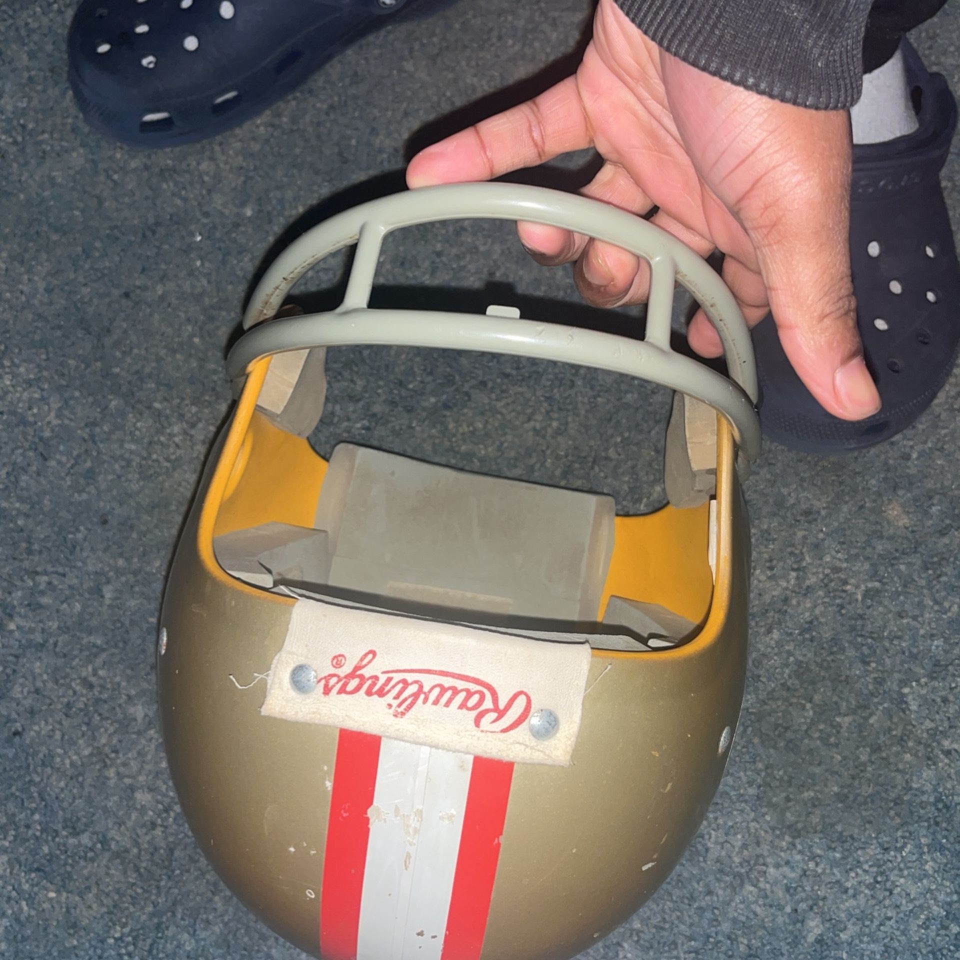 Real Vintage 49ers Helmet