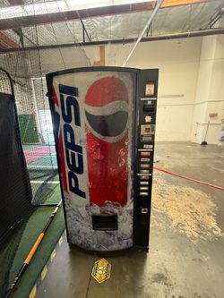 Pepsi soda machine