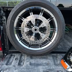 2017 Harley Front Tire & Fender