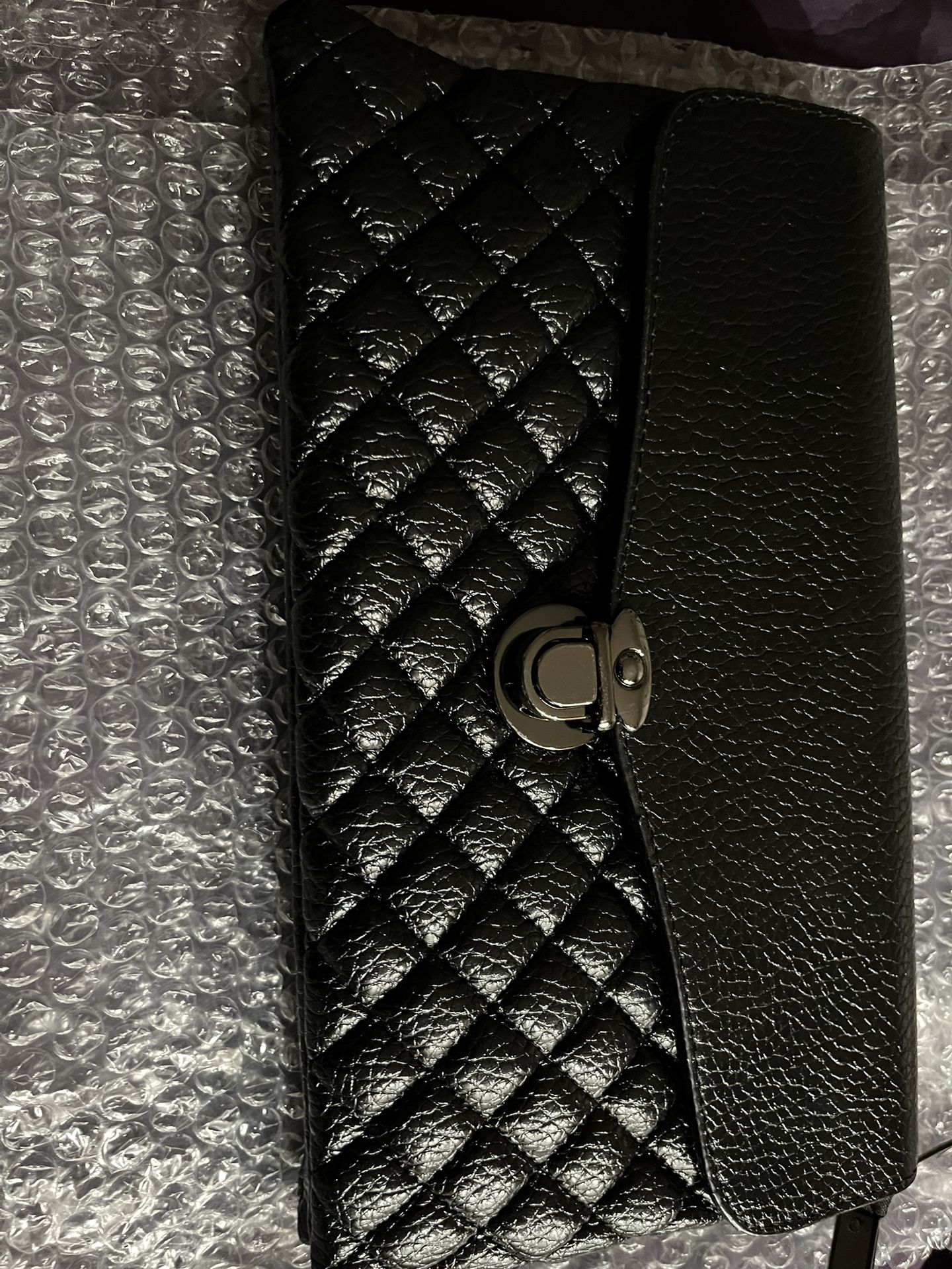 Black Leather purse