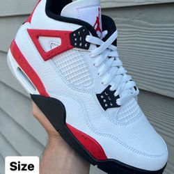 Jordan 4 Retro ‘Red Cement’ Size 8M