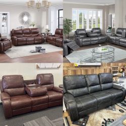 Sofa Set W/ Rocking Chair. 