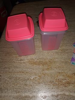 Tupperware chileras 15 cada una