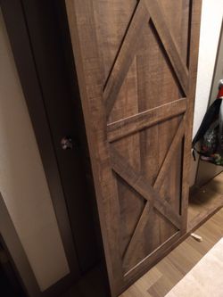 Rustic Barn Style headboard and foot board king