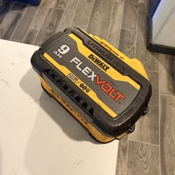 Dewalt 9ah Flex Volt Battery