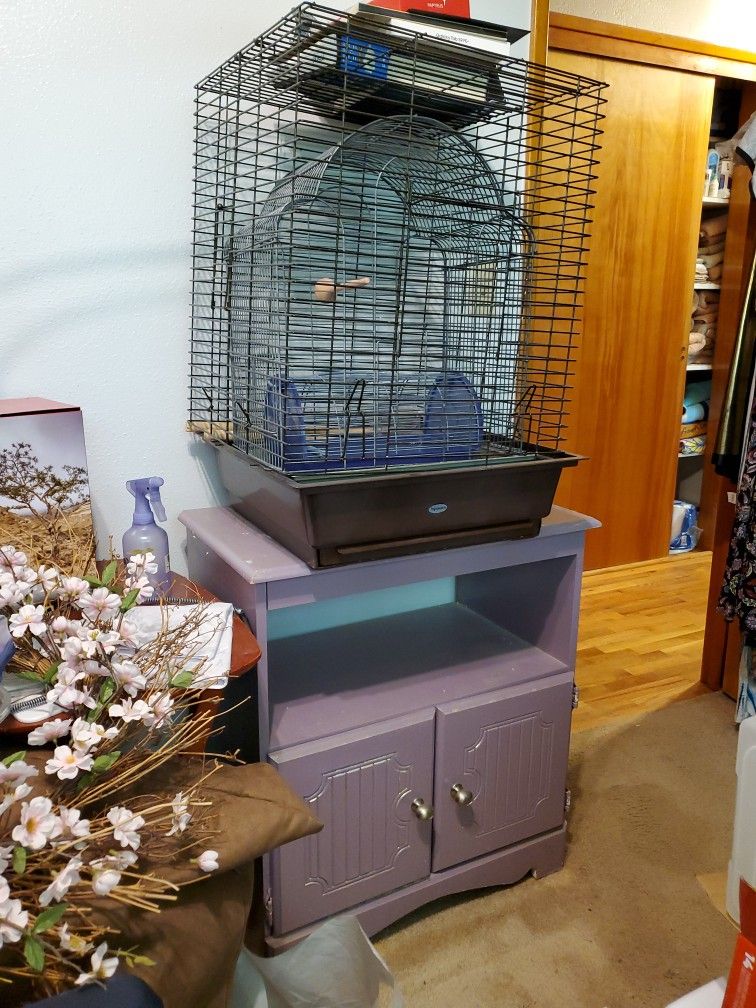 EX Large Bird Cage And Stand