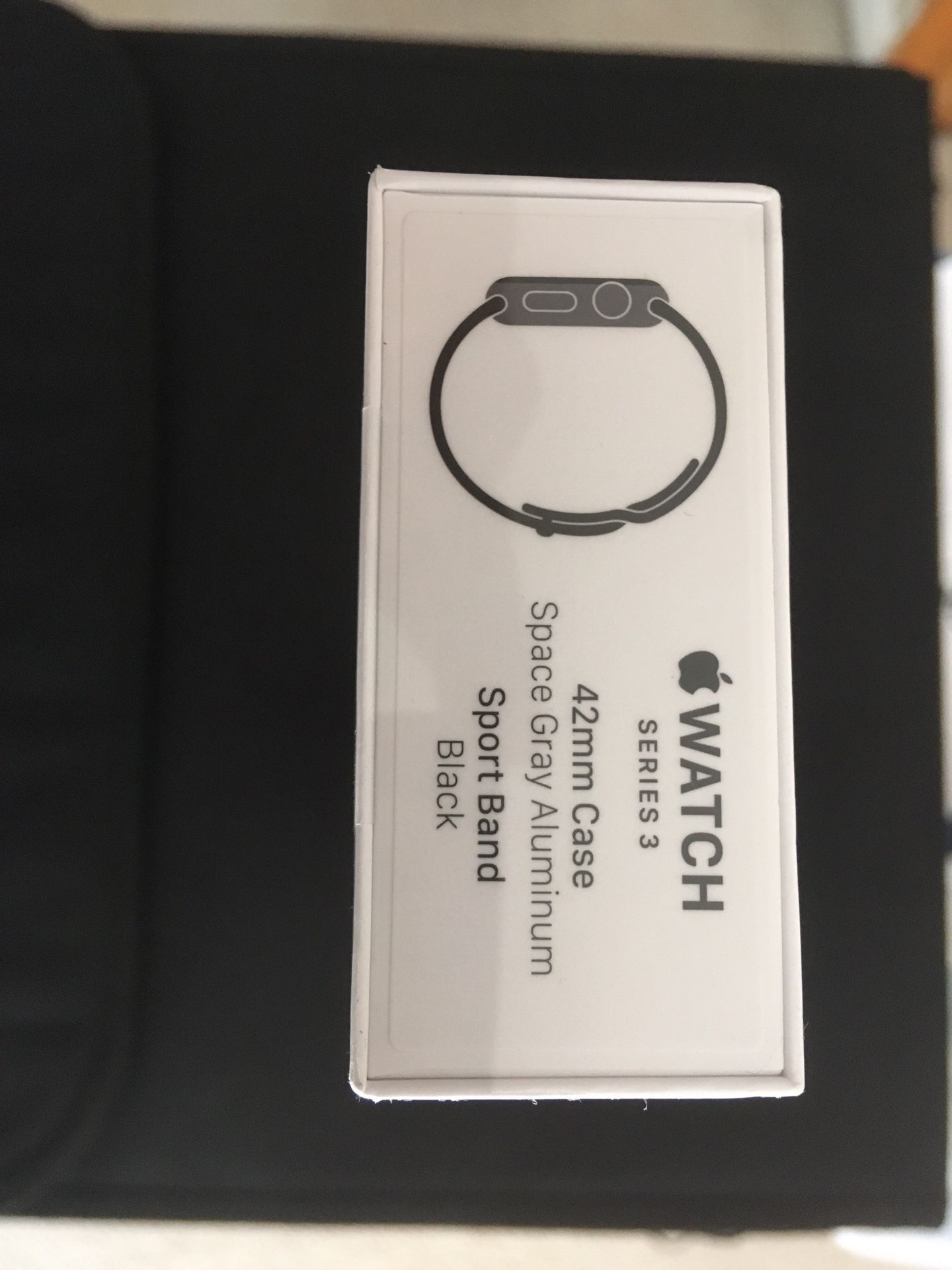 Apple Watch Series 3 42mm Black SEALED!