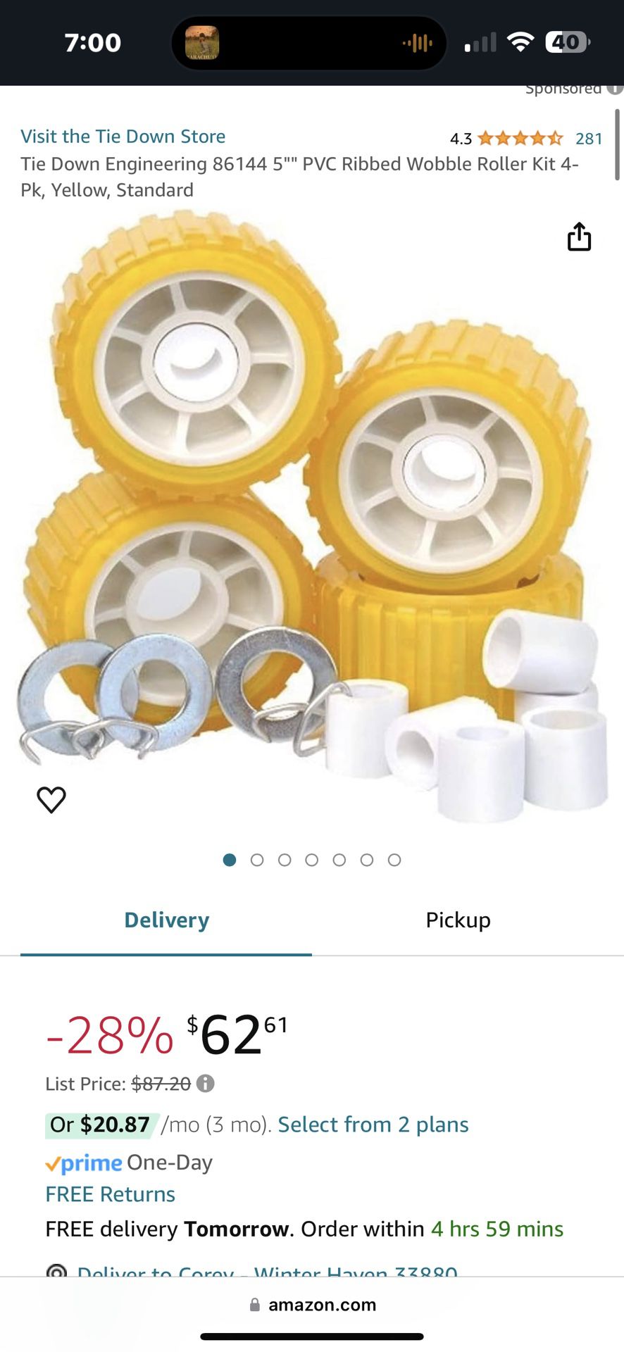 Replacement Rollers 
