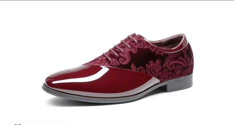 Burgundy Men's Dress Shoes