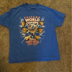 Chicago Cubs world series t-shirt 2016