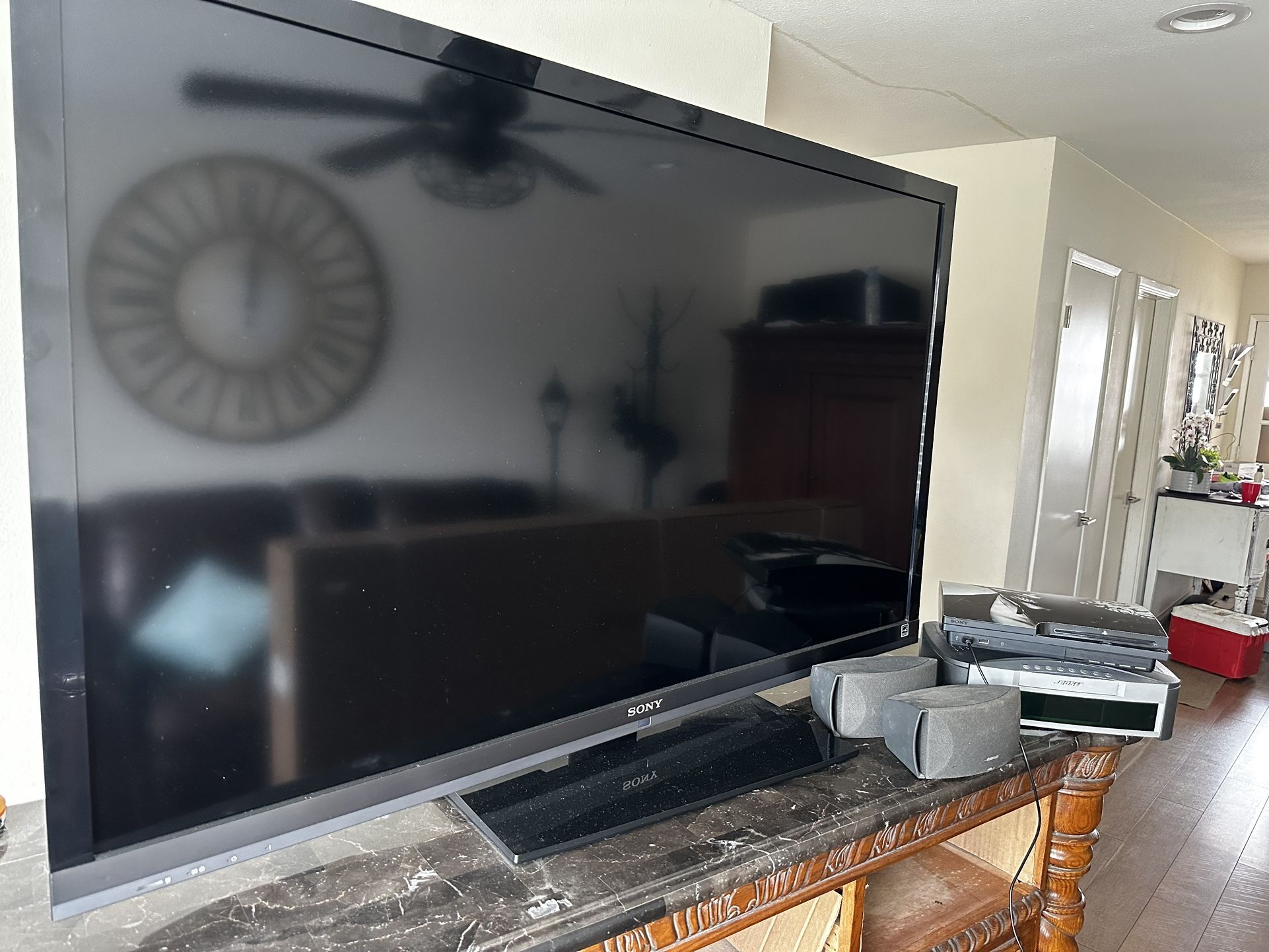 55” Tv And Bose Home there’d