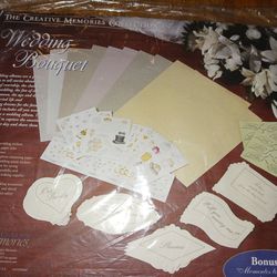NEW Creative Memories Wedding Bouquet Pack