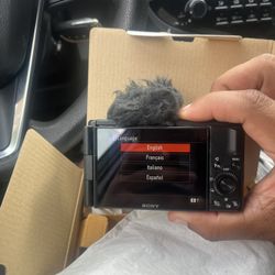 SONY ZV-1F DIGITAL CAMERA 