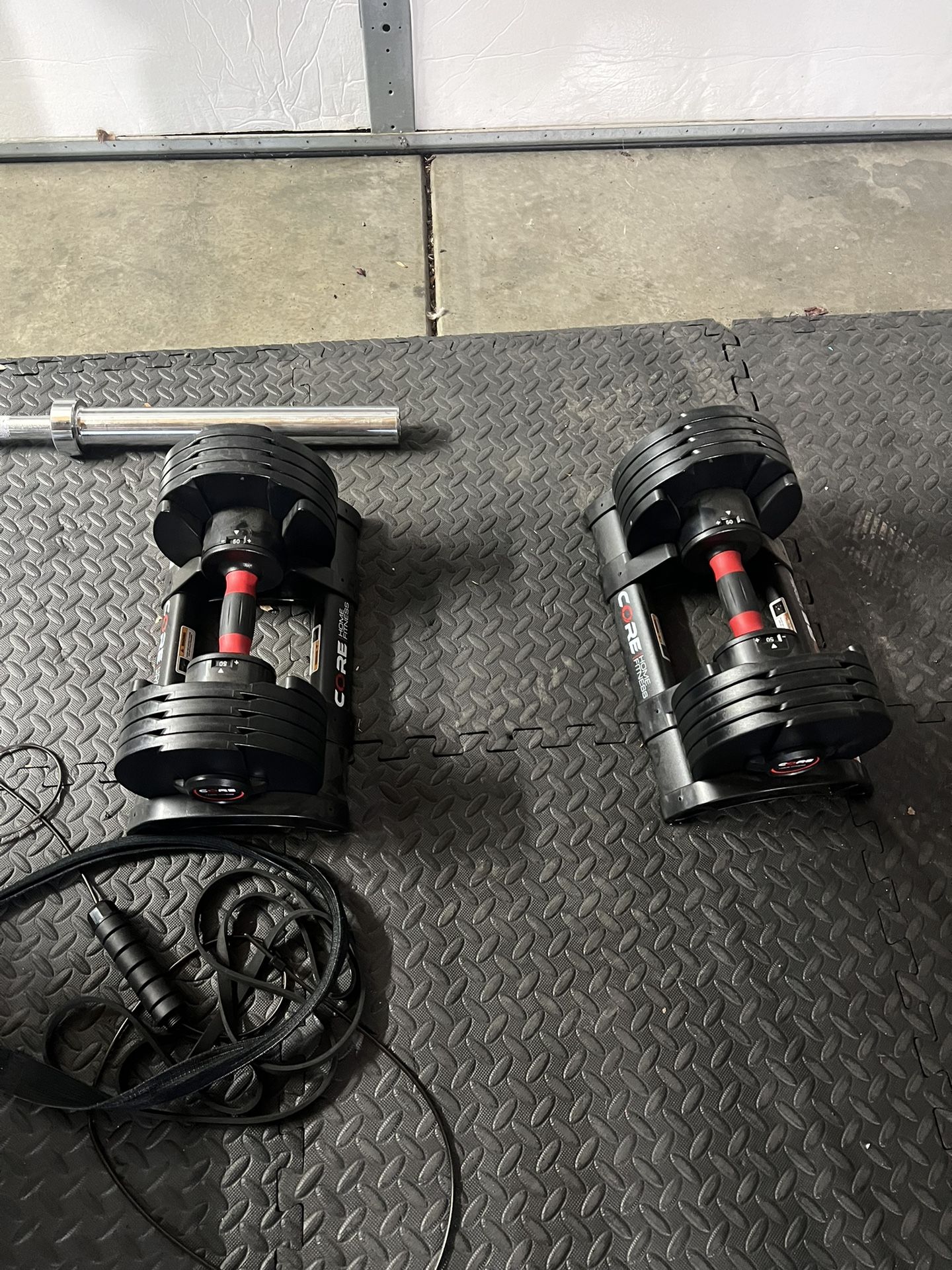 Core Home Fitness Adjustable Dumbbells