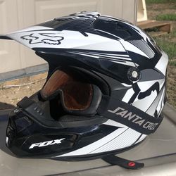 Fox Youth Small Motocross Helmet With Goggles