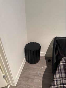 Black nightstand