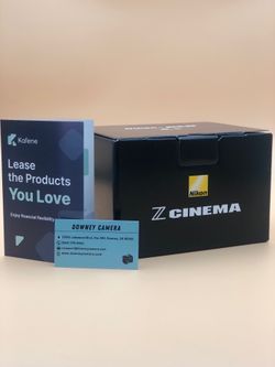 Nikon ZR Cinema Camera open box