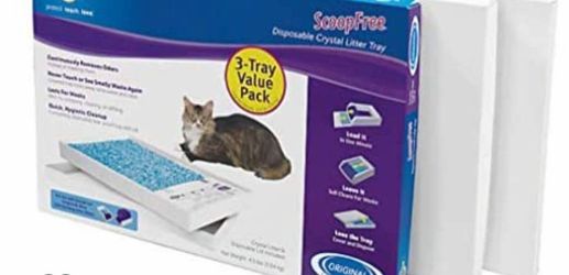 New PetSafe Disposable Litter Tray - ScoopFree® Fresh Crystal 3-Pack