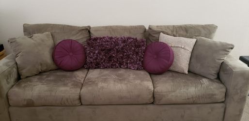 Microfiber couch $150.00obo