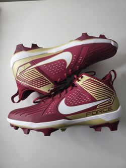 New Nike Force Savage Pro 3 FSU Seminoles Football Cleats FJ5748-600 Men’s 15