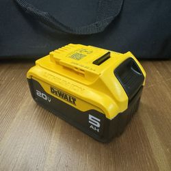 Brand New Dewalt 20V MAX Premium Lithium-Ion 5.0Ah Battery