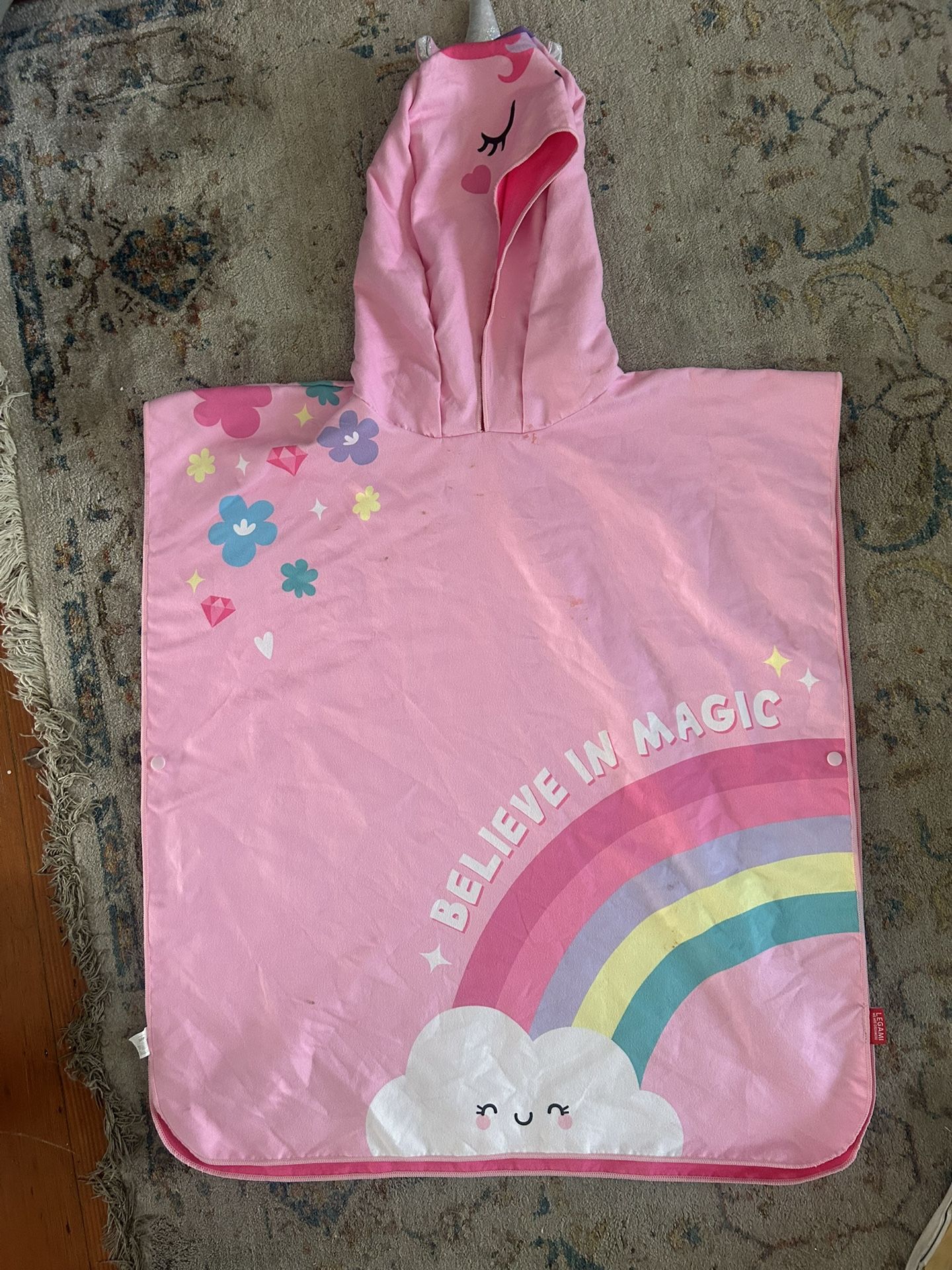 Poncho Towel Unicorn
