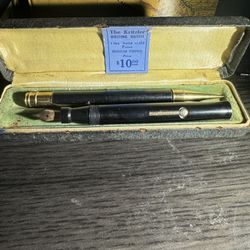 Very Rare 14kt Solid Gold Tip Fountain Pen 