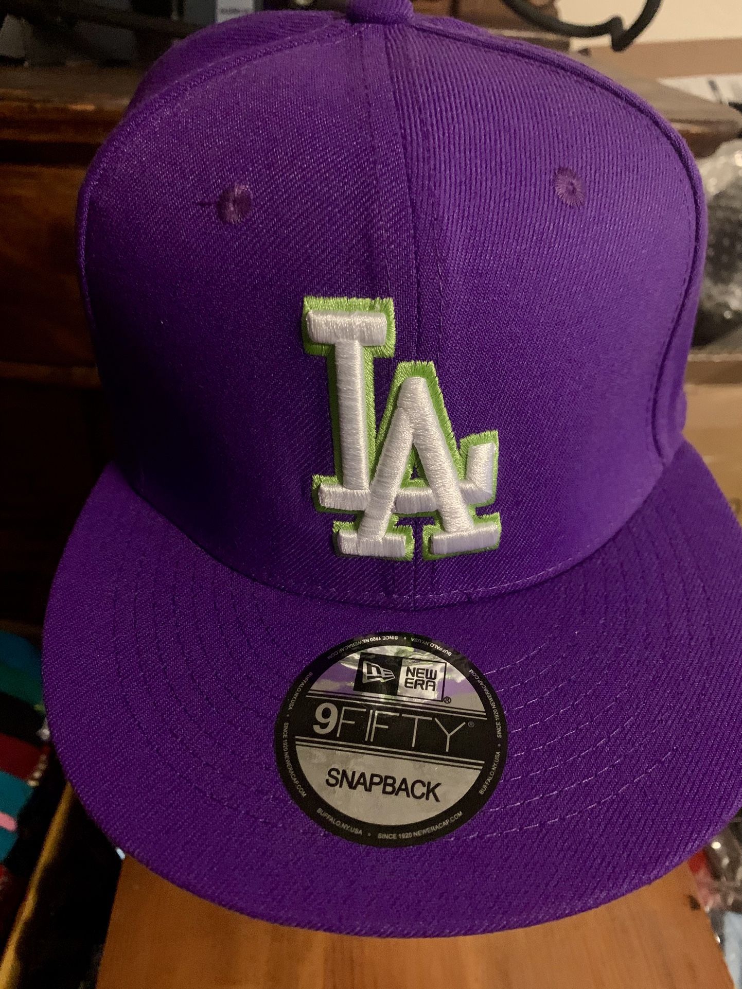 Los Angeles Dodgers Purple SnapBack Hat
