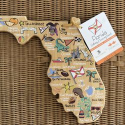 Totally Bamboo Florida Cutting & Serving Board