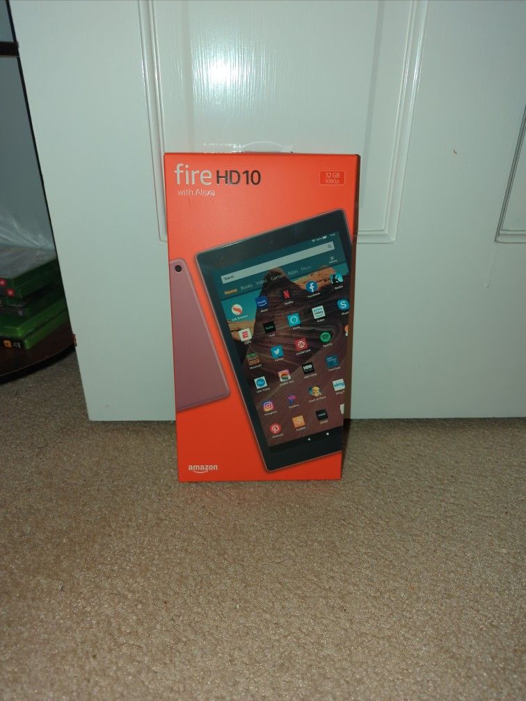 Fire HD 10 tablet (9th Gen) plum - NEW & SEALED