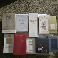Variety of Perfumes: Chanel, Dior, Versace & More