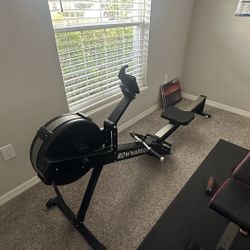 Row Warrior Air Resistance Rowing Machine – Foldable & Compact | Great Condition