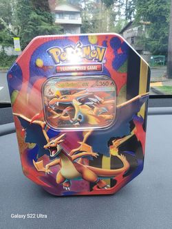 Pokémon Mega Charizard Y Ex Tin - New Sealed
