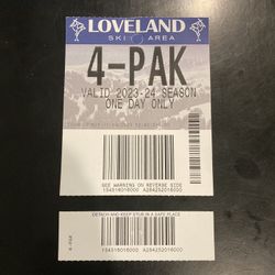 Loveland Lift Ticket