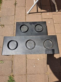 Outdoor candle holders