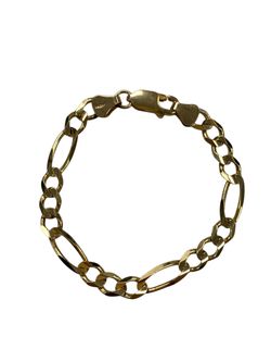 5" 4.5mm Gold baby bracelet #33135