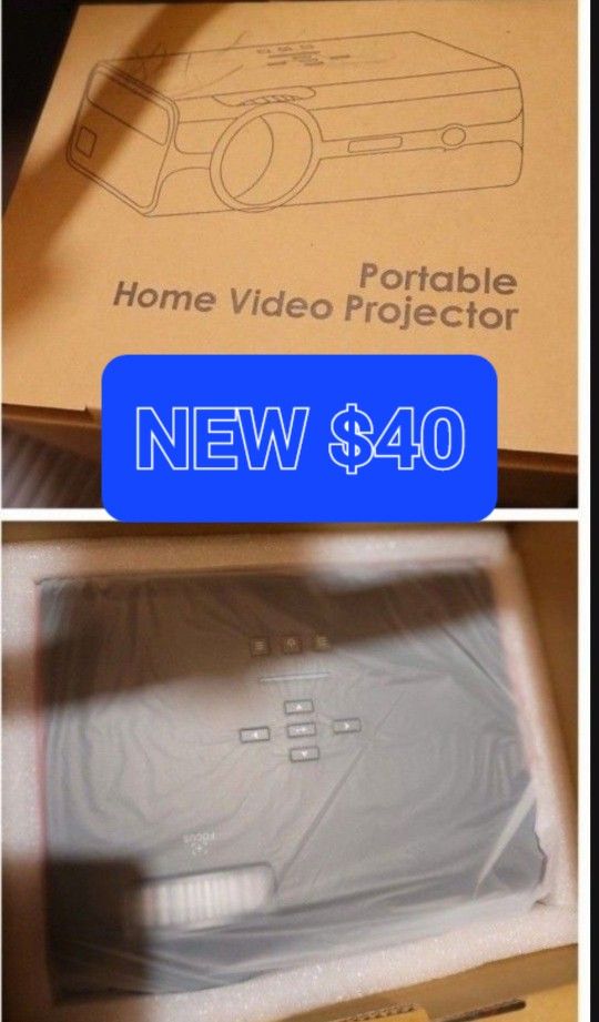 New Portable Video Projector $40