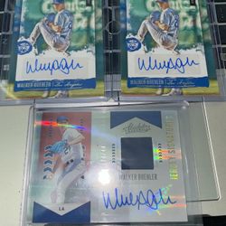 Walker Buehler Autograph Cards $60 Each