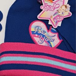 JoJo Hat & Gloves Set. New With Tags