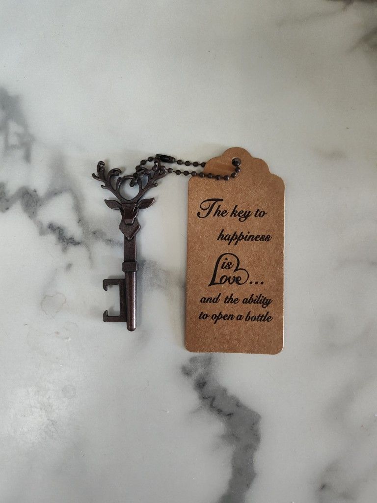 Antler Bottle Opener/ Keychain Gift