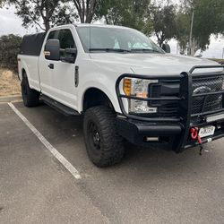 F-250 Modified To Be Chasing Truck