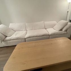 Restoration RH hardware cloud sofa