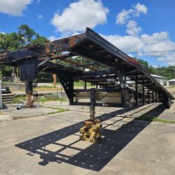 Homemade 3 Car Wedge Trailer 