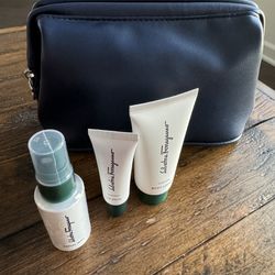 Salvatore Ferragamo Cosmetic Bag New