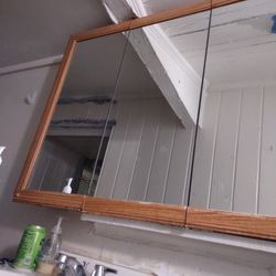 Vanity Mirror With Built In Shelves