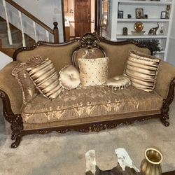 Victorian Style Sofa Set