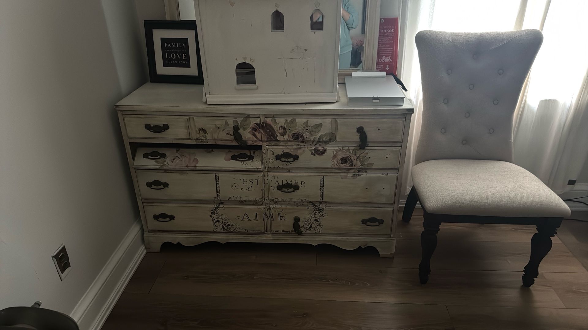 Free Antique Painted Dress