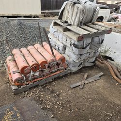 Silt Fence And Bags For Gravel Or Sand