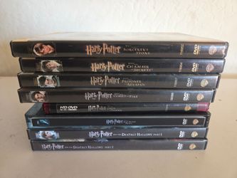 Harry Potter DVDs full set