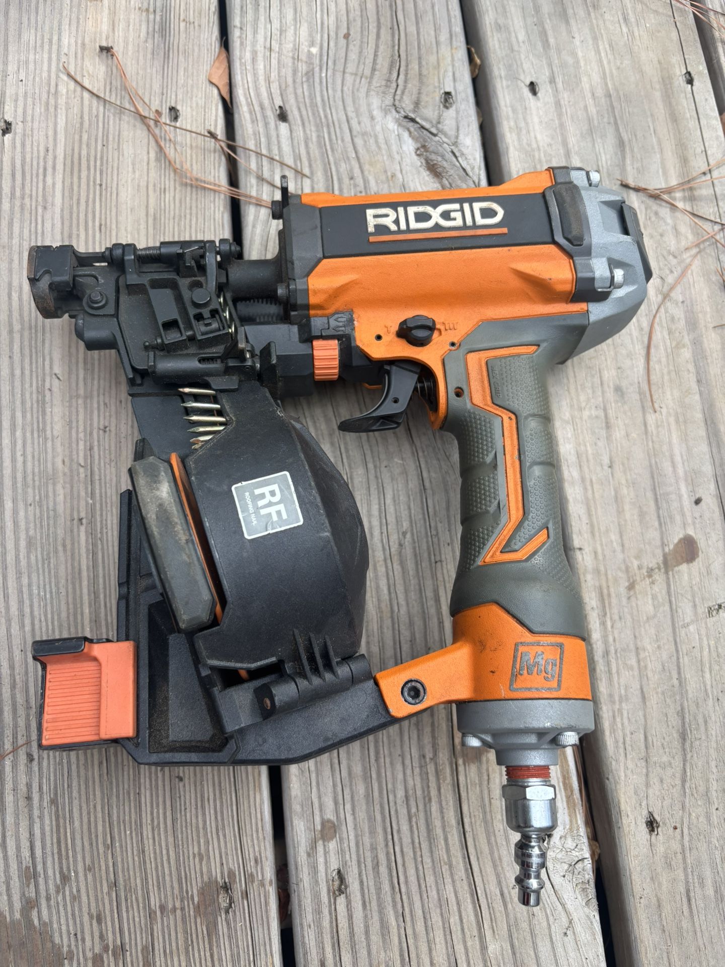Ridgid Coil Roofing Nailer